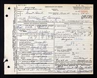 Carnegie, William F.(Death Cert.)